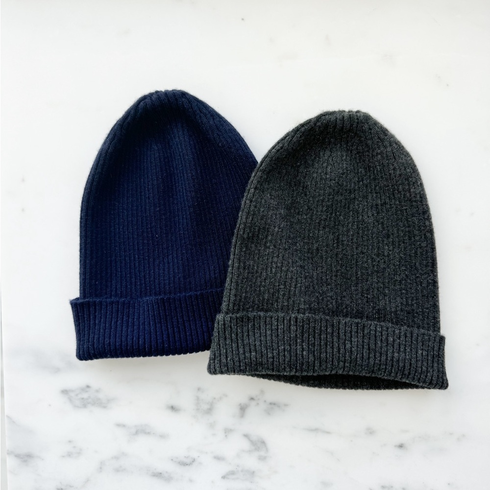 Men’s cashmere purple label beanies bundle